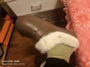 朴西冬季复古博肯防水可拆洗女士棉拖鞋可外穿保暖 博肯棕 40-41 实拍图