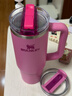 STANLEY保温杯巨无霸吸管杯水杯保温保冷高颜值不锈钢男女学生生日礼物 【限时回归】芍药粉- 887ml 实拍图