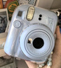 INSTAX富士instax立拍立得 一次成像相机 miniSE（mini7+升级款）蓝色 实拍图