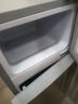 志高（CHIGO）小冰箱迷你小型家用冷藏冷冻两用宿舍出租房用双门办公室电冰箱节能省电 【一级能效】58L银色【三天约一度电】 实拍图