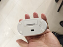 罗技（Logitech）M196 无线蓝牙鼠标 办公鼠标 笔记本商务办公家用 小巧便携 对称手型 珍珠白 实拍图