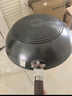 九阳（Joyoung）炒锅铁锅无涂层精铁锅炒菜锅炉灶通用32cm带盖CF32-C121 实拍图