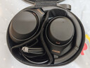 索尼（SONY） WH-1000XM4 头戴式无线耳机 蓝牙降噪耳机 网课游戏适用耳麦礼物送男女友学生 黑色 实拍图