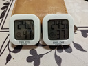 德力西电气（DELIXI ELECTRIC）电子温度计室内车载办公家用浴室婴儿房数显高精度壁挂式温湿度计 实拍图
