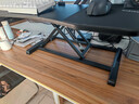 Brateck北弧升降桌电脑桌 站立办公工作升降台子 站立式电脑升降支架D450 实拍图