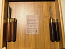 金镶玉 茶具配件 分茶套装 茶针茶刀茶巾分茶盘 实木竹木普洱茶盒赏茶盘 实拍图