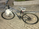 百士盾山地车自行车成人学生车公路变速越野单车赛车碟刹26寸青少年男女 【基础版】辐条轮-黑白色 26寸21速/身高160-180/ 实拍图