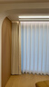 金蝉家用遮光窗帘全套 绍兴柯桥现代简约客厅卧室飘窗轨道窗帘布一体 Mr定制窗帘 包上门测量安装 3000元货款金额 个 实拍图