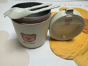 沃德百惠（WORTHBUY）316不锈钢保温饭盒外出便携便当盒汤碗微波炉加热牛奶早餐杯带勺 实拍图