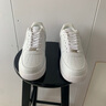 册乐男鞋冬季空军一号莆田鞋子男款情侣男女休闲运动鞋经典板鞋男生鞋 纯白色【莆田专业带沟版】顺丰速发 42 标准码 实拍图