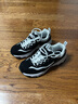 斯凯奇（Skechers）奥利奥熊猫鞋丨老爹鞋男女经典黑白复古秋冬轻便潮流增高运动休闲 男款-BKW/黑色/白色 39.5 实拍图
