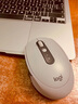 罗技（Logitech）M196 无线蓝牙鼠标 办公鼠标 笔记本商务办公家用 小巧便携 对称手型 珍珠白 实拍图