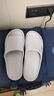 JOYTOUR旅行便携拖鞋可家用待客酒店防滑拖鞋洗澡居家拖鞋灰色44-45 实拍图