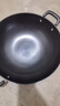 炊大皇炒锅铁锅无涂层铸铁锅双耳炒菜锅40cm电磁炉通用传世C40D2 实拍图