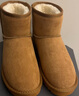 热风（Hotwind）加绒保暖雪地靴百搭女靴冬季简约百搭棉靴加绒短靴 01黑色 40 实拍图