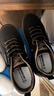 回力男鞋板鞋2025秋冬季新款男士时尚百搭皮面运动休闲鞋子 黑棕 42 实拍图