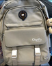 牛津大学（University of Oxford）书包男中小学生书包女初高中双肩背包减负休闲包 X1069卡其 实拍图