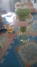 【京东物流】水杯冰霸吸管杯高颜值学生茶水分离大容量杯子 肚肚杯1个-浅绿色 实拍图