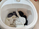 VCJ【德国品牌】洗衣机迷你小型家用母婴儿童宝宝洗内衣内裤洗袜子神器宿舍出租房波轮半自动洗沥一体 实拍图
