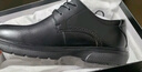 海澜之家HLA皮鞋男秋冬头层牛皮鞋子男正装商务休闲鞋男 T010黑色 42 实拍图