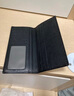 稻草人男士钱包商务休闲头层牛皮超薄长款钱夹时尚皮夹黑色生日礼物 实拍图