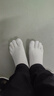 恒源祥五指袜男纯棉男士五指袜中筒纯棉抗菌防臭袜运动休闲棉袜 浅色款 5双 实拍图