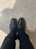 奥康（Aokang）男鞋男士商务休闲鞋英伦舒适低帮圆头系带皮鞋 黑色42码 实拍图