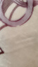 南极人（Nanjiren） 拉舍尔毛毯被盖毯冬季加厚双层婚庆超柔保暖单双人被子绒毯子 657豆沙灰 180*220cm约6斤 实拍图