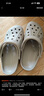 CROCS卡骆驰洞洞鞋贝雅男鞋女鞋轻便耐磨一脚蹬拖鞋休闲鞋|10126 卵石色-2V3 37 /38(230mm) 实拍图