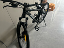 喜德盛（xds）山地自行车黑客350/旭日310 X6铝合金车架21速变速机械碟刹 黑客350黑银15.5寸（25款） 实拍图