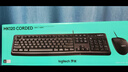 罗技（Logitech）MK120 键鼠套装 有线键鼠套装 办公键鼠套装 电脑键盘 USB即插即用 全尺寸 黑色 实拍图