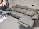 左右头层牛皮零靠墙电动功能沙发6013青云灰 3.08m 小四双电动 实拍图