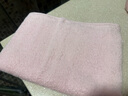 洁丽雅（Grace）毛巾3条 纯棉抗菌 强吸水洗脸巾缎档长绒棉擦脸洁面巾柔软大毛巾 实拍图