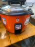 半球商用电饭锅老式食堂酒店饭店商业大容量10人以上不粘锅工地大排档大型加厚电饭煲 橙色8升加厚不粘胆8-12人（带蒸笼） 实拍图