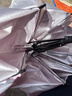 【全网爆款】手动UV折叠雨伞男女晴雨伞两用防晒遮阳黑胶伞 【新人福利】7骨 纯色随机无黑胶 实拍图