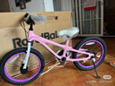 优贝（RoyalBaby）儿童自行车男女镁合金单车 月亮系列3-5岁 宇航员14寸 粉色 实拍图