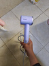 松下（Panasonic）【国家补贴】空气发梳负离子电吹风机筒高速家用低噪速干护发不伤发送女生礼物 云雾紫EH-WNE6M 实拍图