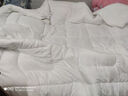 富安娜 舒暖纤维被 四季被子 双人春秋被芯空调被褥 4.5斤 203*229cm 白 实拍图