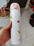 膳魔师（THERMOS）保温杯500ml 进口时尚不锈钢保温保冷杯 JNL-502G-F-WH 白色小花 实拍图