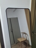初学者 穿衣镜 全身落地镜试衣镜家用防爆壁挂衣帽间铝合金网红大镜子 经典黑150*40【壁挂+落地】 实拍图