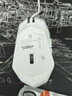 惠普（HP）M1有线游戏鼠标白色轻音版 发光电竞鼠标USB游戏办公台式机电脑笔记本 LOL吃鸡网吧 实拍图