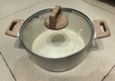 卡罗特汤锅不粘锅家用炖锅奶锅蒸煮一体煎炒锅燃气灶电磁炉泡面锅 24cm 实拍图