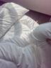 富安娜 舒暖 纤维被 双人冬季加厚被 7斤 203*229cm 白色 实拍图