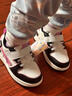 江博士学步鞋运动鞋秋季男女童舒适休闲国货儿童鞋B14243W001白/黑/粉25 实拍图