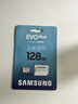 三星（SAMSUNG）128GB TF(MicroSD)存储卡 EVO白卡 U3A2V30 手机平板switch游戏机内存卡 支持4K视频 读160MB/s 实拍图