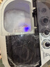 小鸭牌2.5公斤 半自动迷你洗衣机小型 不锈钢脱水桶 母婴儿童宝宝半全自动小双缸波轮双桶大家电 蓝光+不锈钢脱水桶款 实拍图