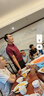 恒源祥高端短袖T恤男士宽松冰丝上衣服男装休闲凉感polo衫2026夏季卫衣 SB-WL2310酒红 2XL 180 推荐150-165斤 实拍图