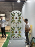 美式欧法式彩色蒂凡尼艺术玻璃屏风隔断客厅酒店餐厅教堂玄关装饰 实拍图