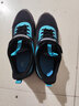 乔丹男童运动鞋大童春秋款跑步鞋儿童密网童鞋子 黑色/冰爽蓝42 实拍图