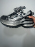 骆驼（CAMEL）老爹鞋男款银月舒适厚底增高休闲鞋 L24A283742AM 灰/枪/黑 38  实拍图